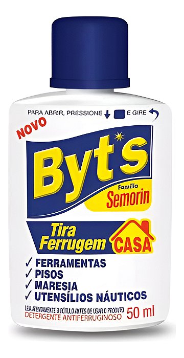 Byt's Tira Ferrugem 50ml Semorin