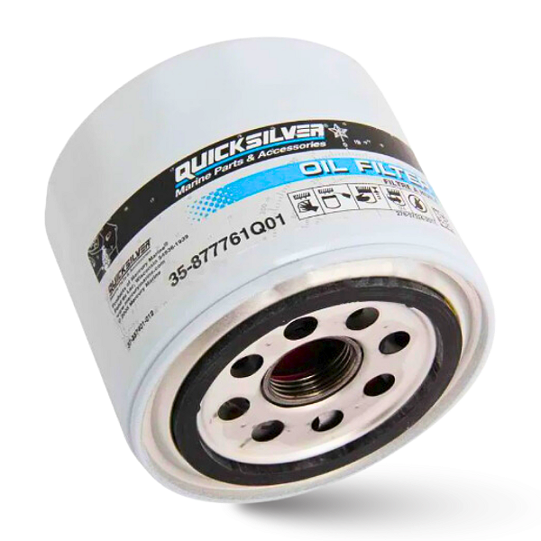 Filtro De Óleo Quicksilver Mercury Motor 75 A 115hp Original - 877761Q01