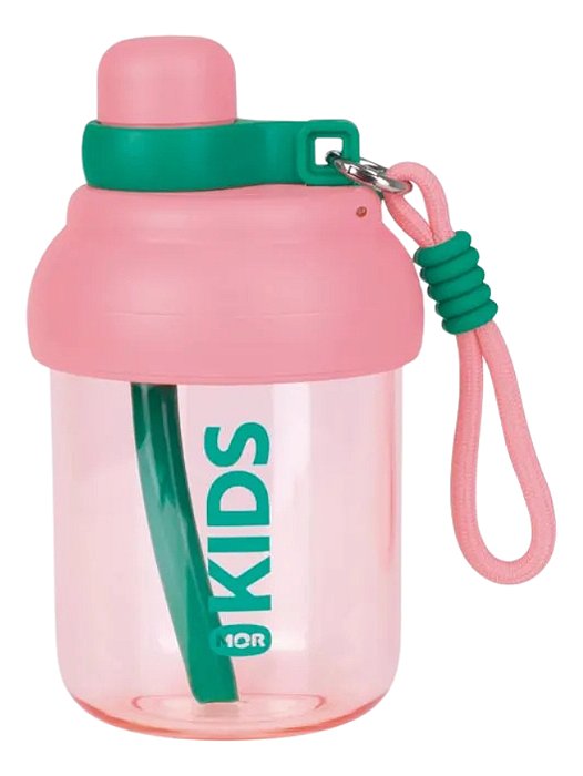 Garrafa Kids Alça Mor 500ml