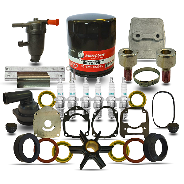 Kit Manutenção Motor Mercury 300 Horas V6 (3.4L)