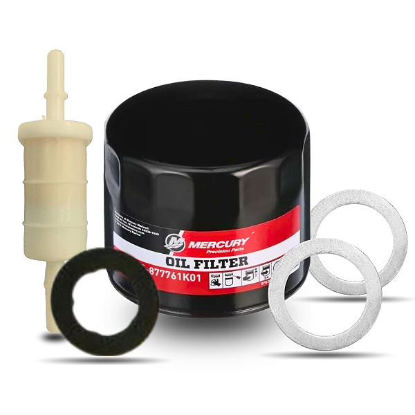 Kit Manutenção Motor Mercury 100 Horas  75 -115 4T 1.7L