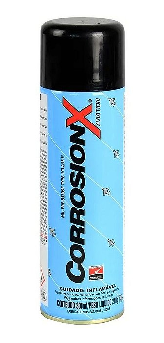 Lubrificante Anticorrosivo Corrosion X Aviation - 300ml | Produtos Náuticos