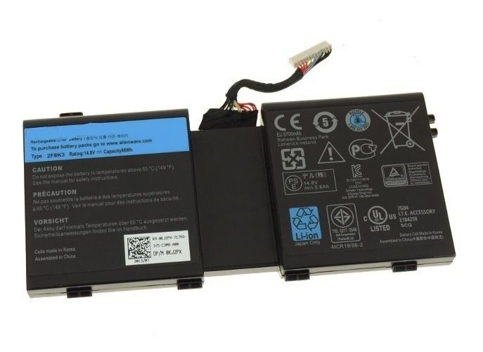 Bateria para Notebook Dell Alienware 17x 18x R3 R5 2f8k3 0g33tt M18x