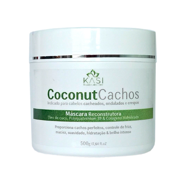 Máscara Coconut Cachos 500g Kasi Professional