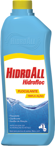 Clarificante Tripla ação HidroFloc 1L HidroAll
