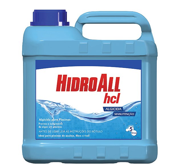 Algicida de Manutenção HCL 5L HidroAll