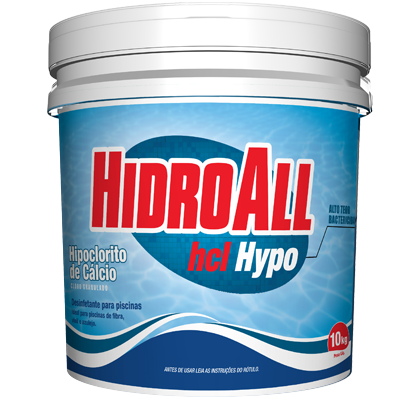 Cloro HCL Hypo 10kg HidroAll