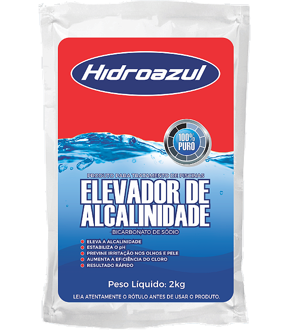 Elevador de Alcalinidade 2KG HidroAzul