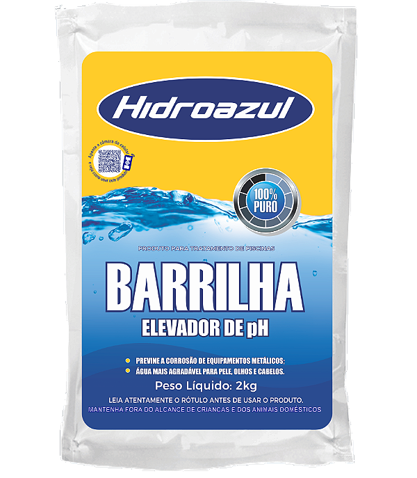 Barrilha PH+ HidroAzul 2KG