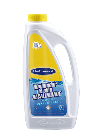 Redutor de pH e Alcalinidade HidroAzul 1L