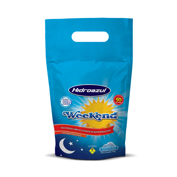 Tratamento de piscina Weekend Hidroazul 2,4Kg