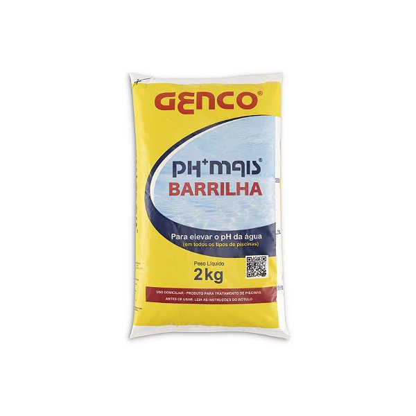 Barrilha Elevador pH Mais 2kg GENCO