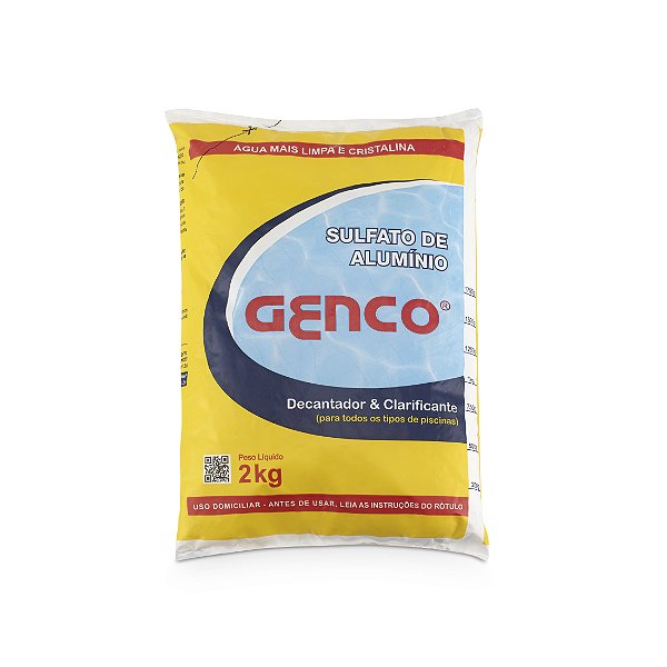 Sulfato de Alumínio 2KG GENCO