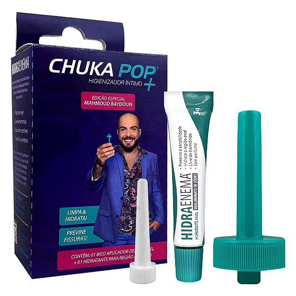Chuka Pop + Higienizador Íntimo Edição Especial Mahmoud Baydoun