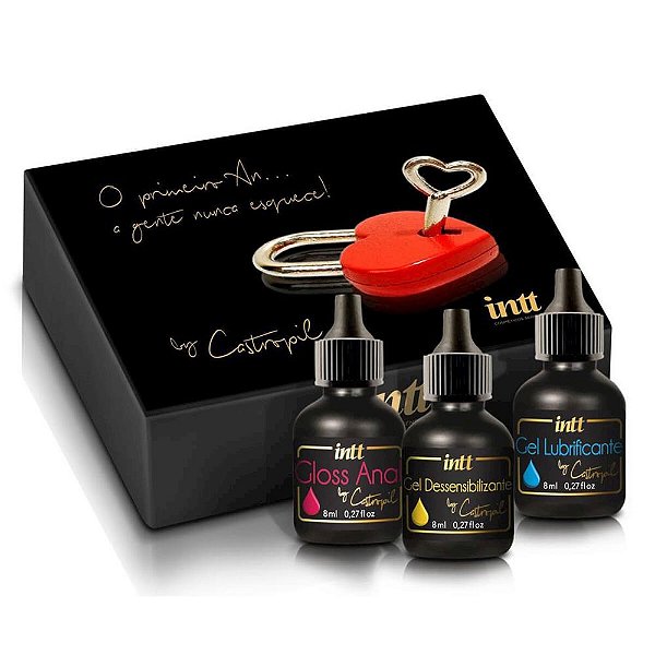 Kit Meu Primeiro Anal Sabor Blueberry 8ml By Castropil