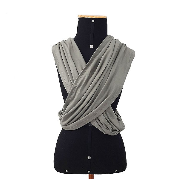 Sling Unissex 100% Algodão Natural Easy Ardósia Gesta Slings