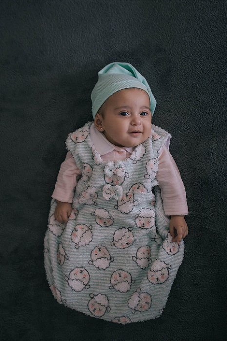 Saco de Dormir Borboleta Carneirinho 6 a 12 Meses Gesta Slings