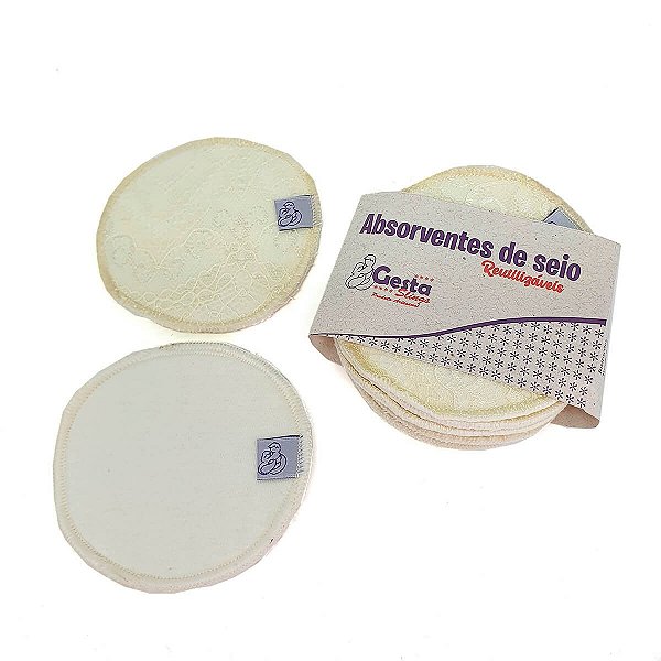 Absorvente Reutilizável Para Seio em Algodão Orgânico Gesta Slings
