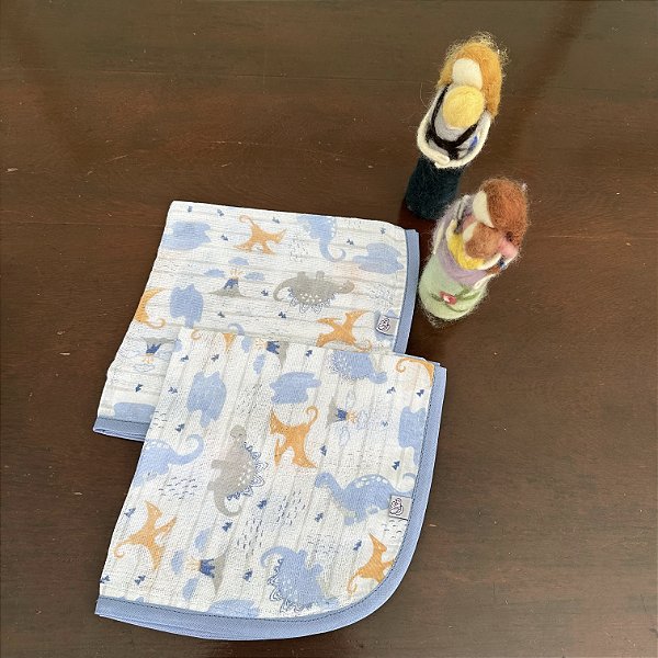Fralda de Boca Avulsa Dino Gesta Slings