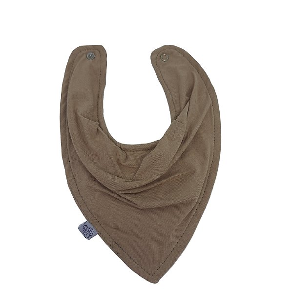 Babador Infantil 100% Algodão com Plástico Bandana Nude Gesta Slings