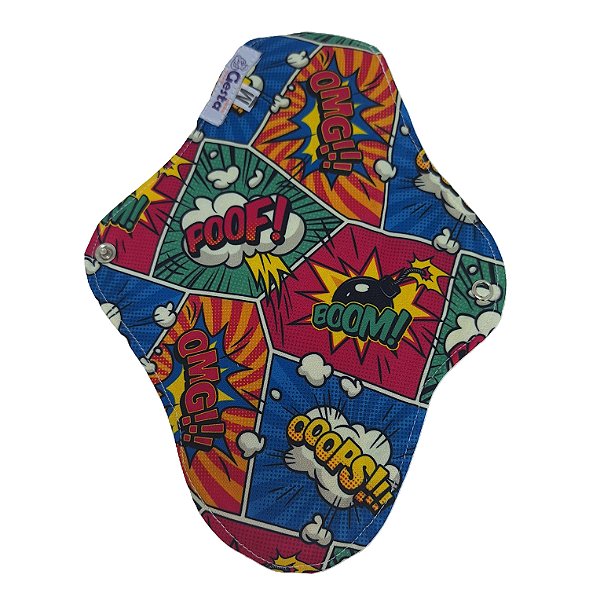Absorvente Menstrual Reutilizável Quadrinhos M Gesta Slings