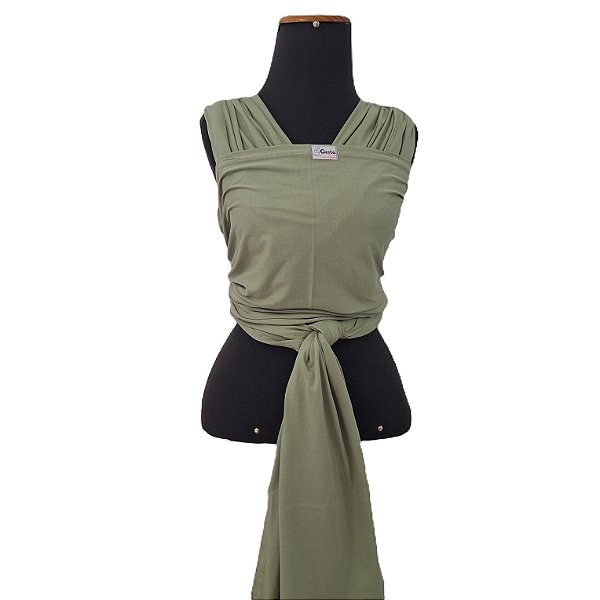 Wrap Sling Unissex Algodão Orgânico Natural Gesta Slings