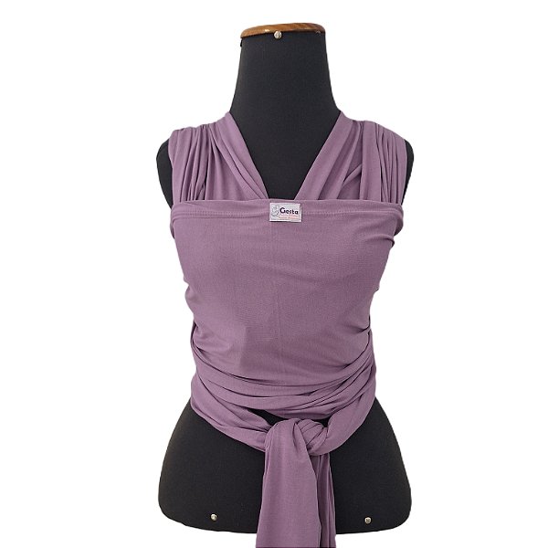 Sling Unissex 100% Algodão Natural Wrap Alfazema Gesta Slings