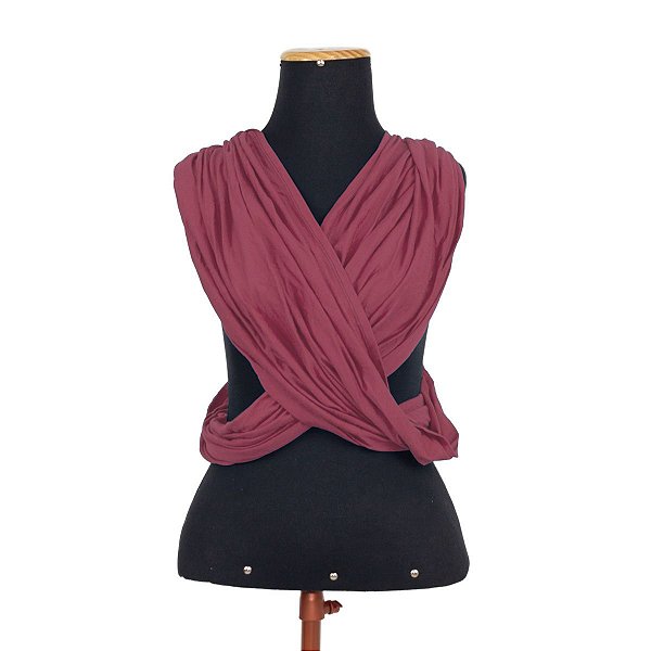 Sling Unissex 100% Algodão Easy Marsala Gesta Slings