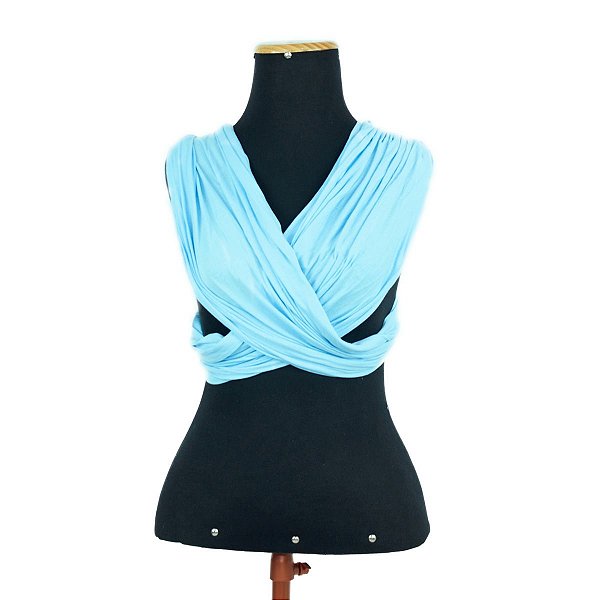 Sling Unissex 100% Algodão Easy Azul Claro Gesta Slings
