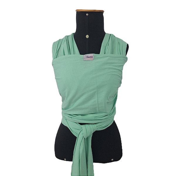 Sling Unissex 100% Algodão Wrap Maçã Verde Gesta Slings