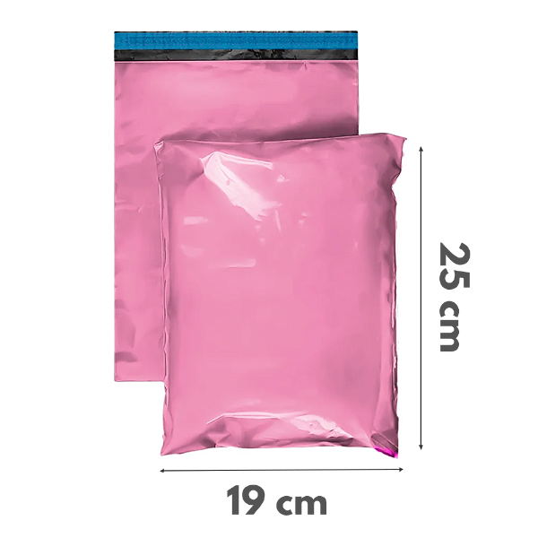 Envelope De Segurança Rosa Black-Out Premium 19x25