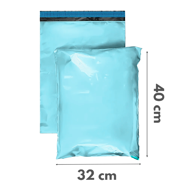 Envelope De Segurança Verde Tiffany 32x40
