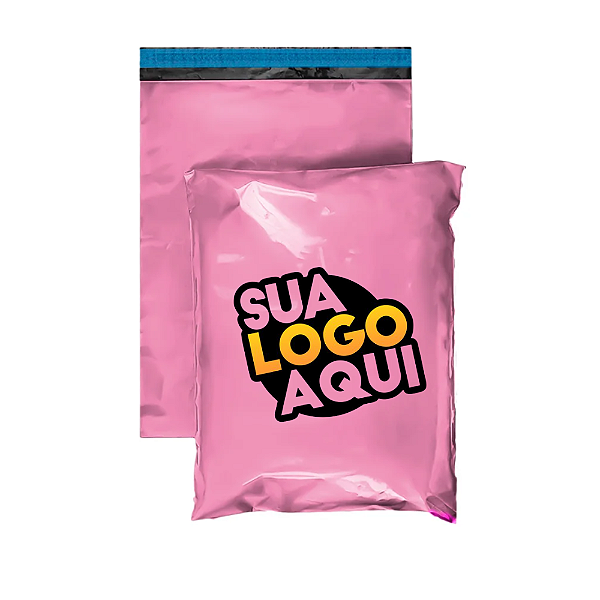 Envelope De Segurança Personalizado Rosa 32x40