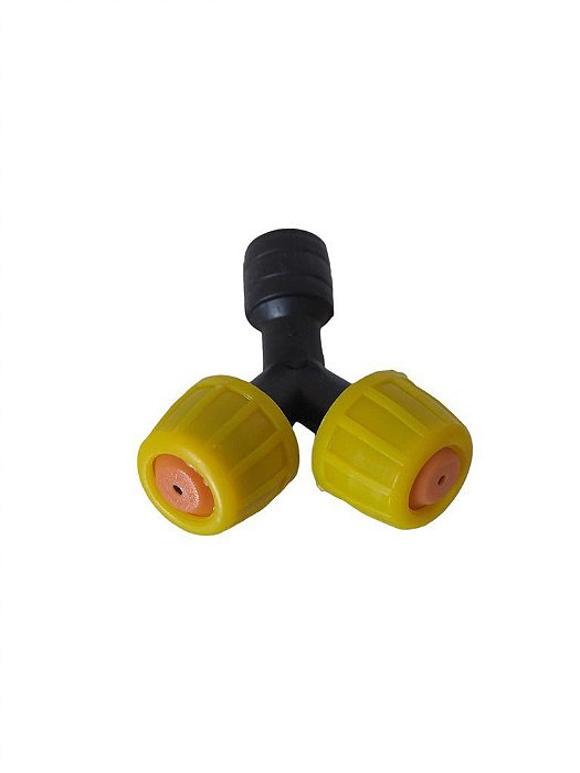 Bico Dupla Saida Pulverizador Costal Bateria Tekna PC16MB