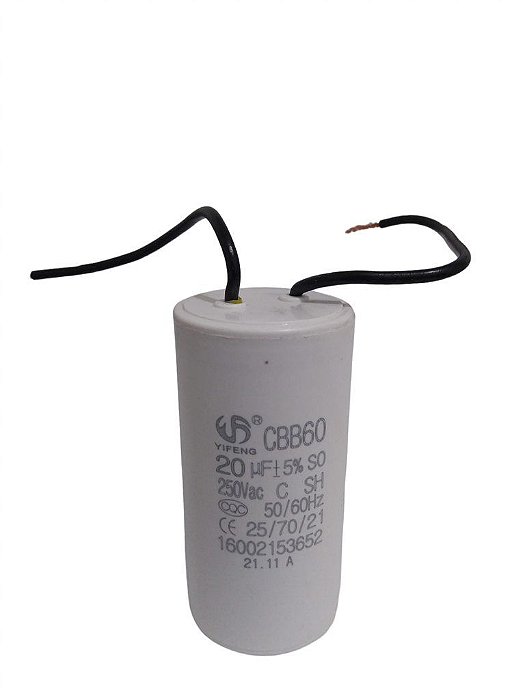 Capacitor 127V  Bomba Periférica Branco BB500P