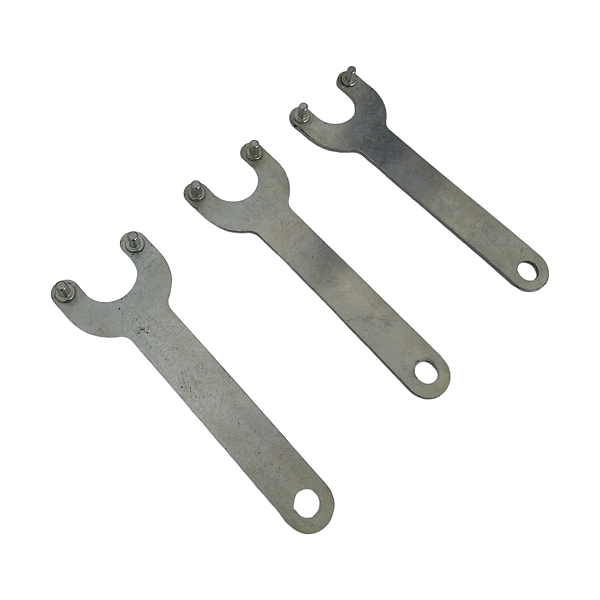 Kit 3 Chave 2 Pinos Para Esmerilhadeira 4" 125mm Comprimento
