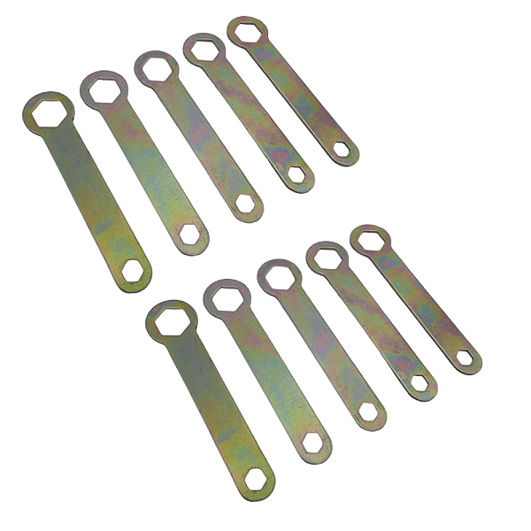 Kit 10 Chave De Aperto 10mm / 20mm