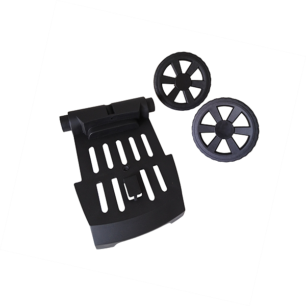 Kit Base Com Roda Lavadora Tekna HLX105V HLX1051V HLX1052V HLX120V HLX1201V HLX1202V