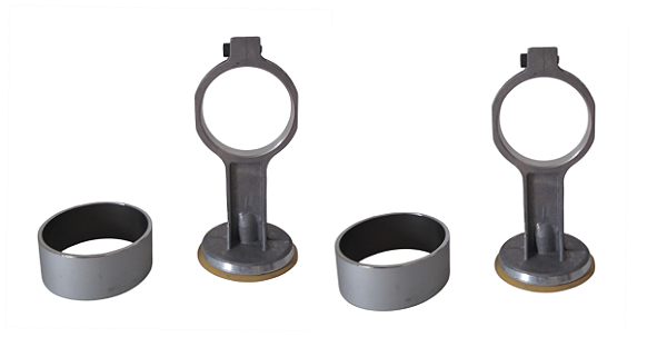 Kit 2 Pistão Completo Compressor Tekna CPSH9025 CPSH9050