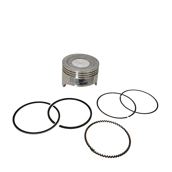 Pistão Com Aneis Cortador Grama Tekna T500G48L Motor TK475V