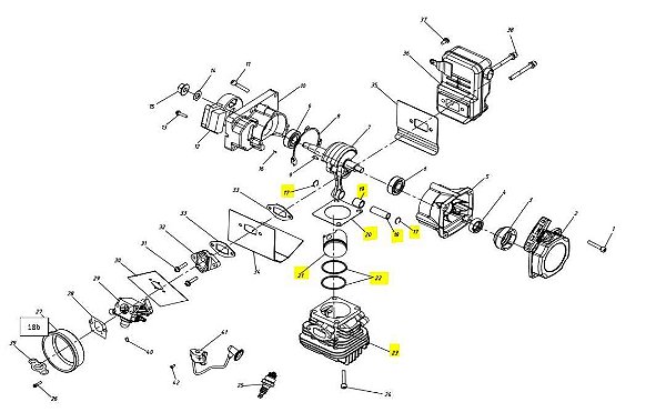 Kit Peças Soprador Vulcan SV500