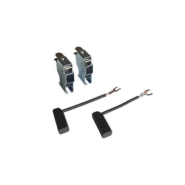 Par Escova Porta Escova Gerador Branco BGM 8 11 12 16 17 22