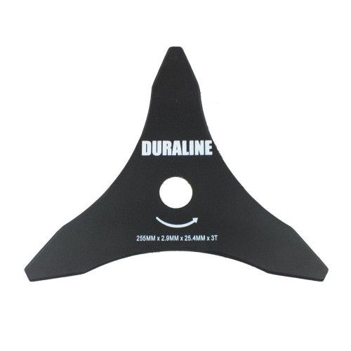 Faca 3 Pontas Furo 1" 255x2,9mm Duraline