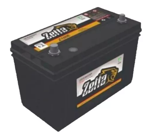 Bateria automotiva Zetta 100 Amperes com 12 meses de Garantia - Z100E -  MELLO Baterias