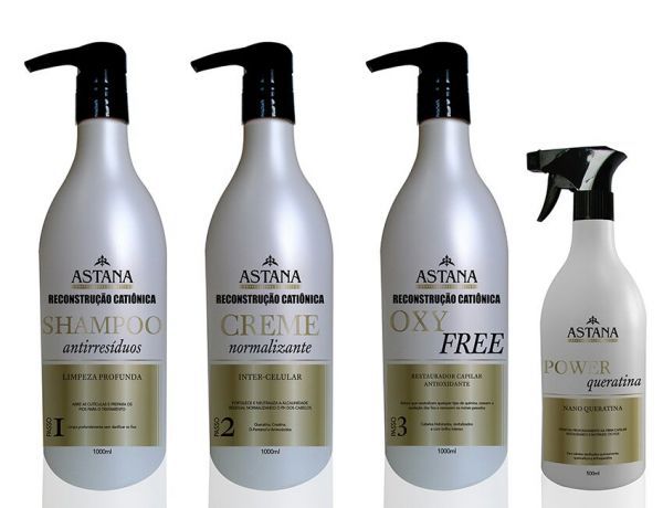 Kit Reconstrução Cationica Astana Profissional