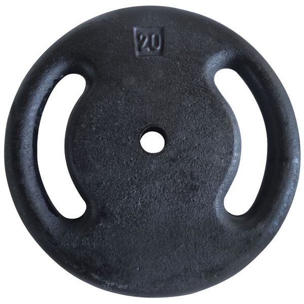 Anilha de Ferro Pintado 20kg - Camada Impermeável