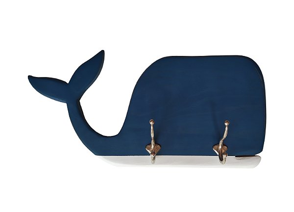 Cabideiro Baleia em Madeira