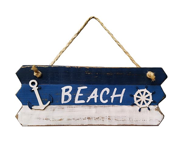 Placa Decorativa Beach