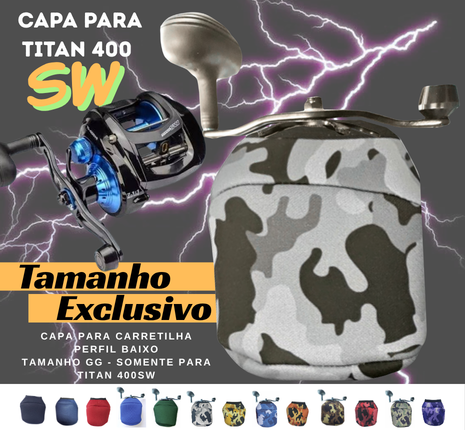 Capa para Carretilha TITAN 400 SW