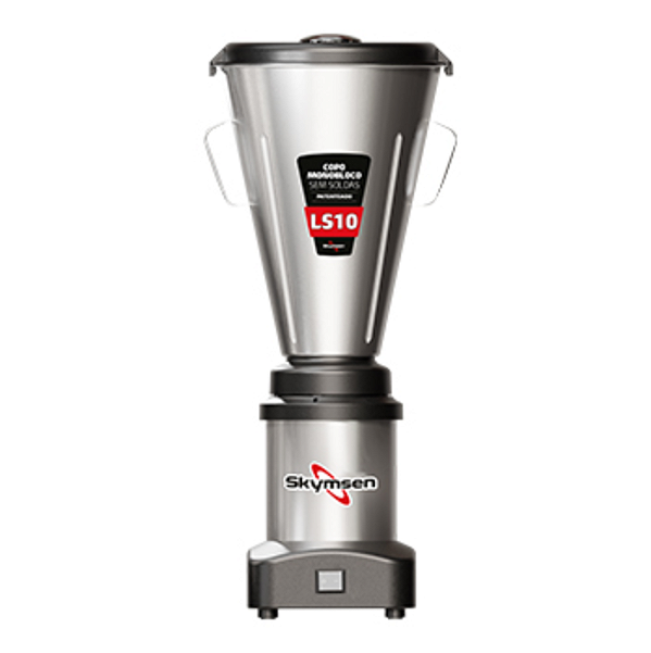 Liquidificador Comercial  Copo Monobloco Inox LS-10MB-N-Skymsen